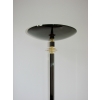 vintage floor lamp black brass 1980s